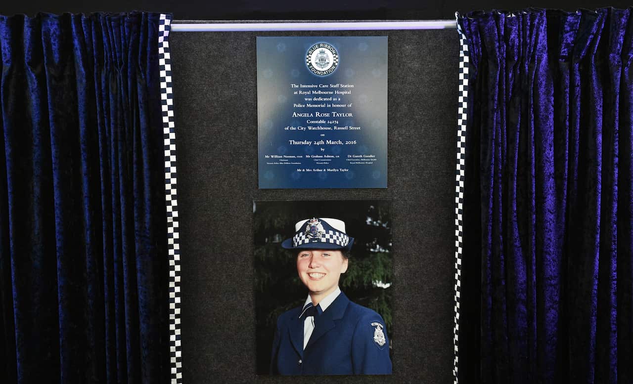 Constable Angela Taylor was killed in the bombing, 30 years ago.