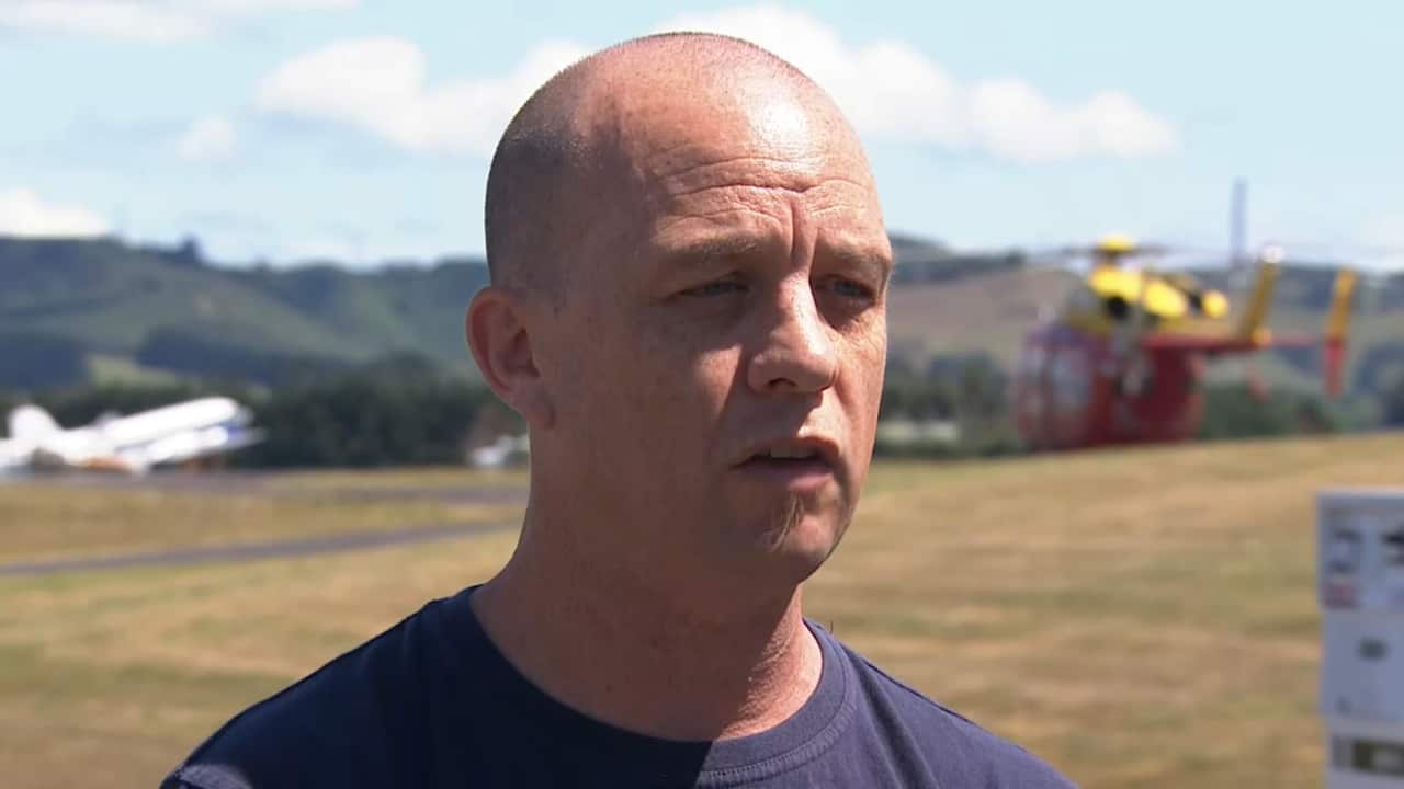 Intensive care paramedic Russell Clark described White Island after the volcano as like Chernobyl. 