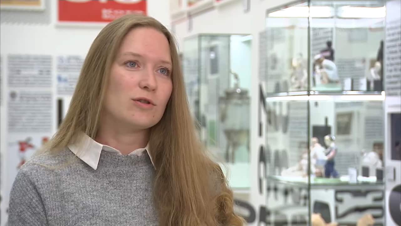 The exhibition's Svetlana Balashova.