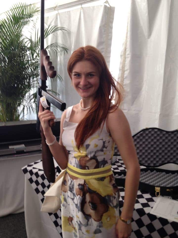 Maria Butina has been arrested and charged with conspiracy to act as a Russian agent.