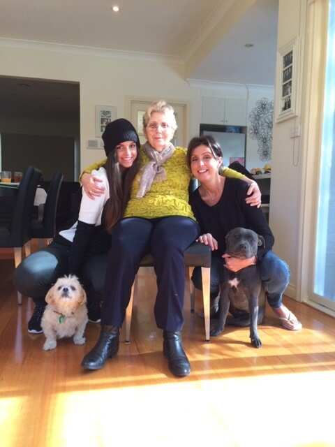 Serafia Pateritsas and her daughter Elizabeth 