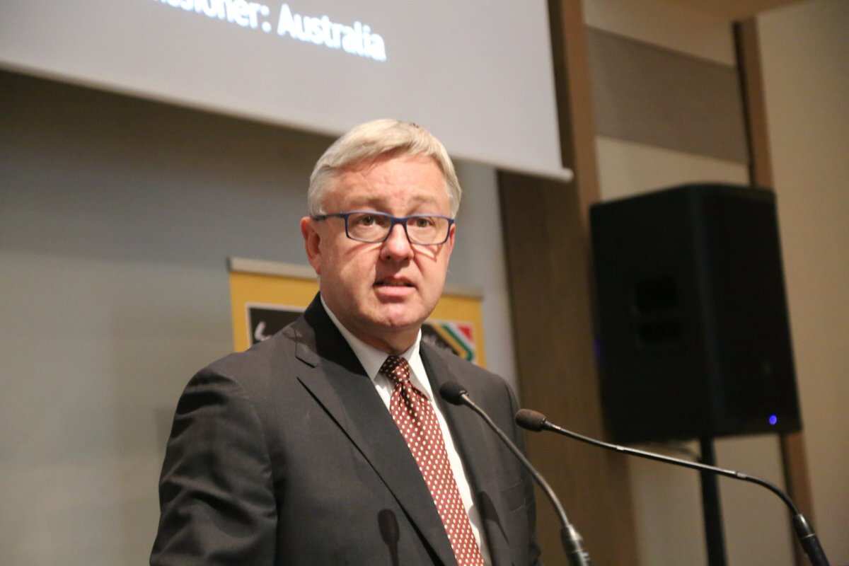 South African High Commissioner to Australia Van Schalkwyk 