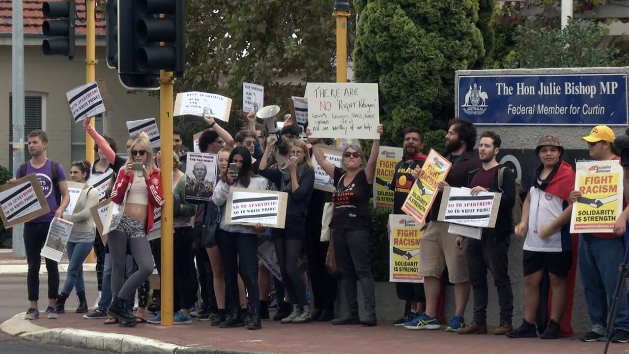 Antifa perth south african farmers