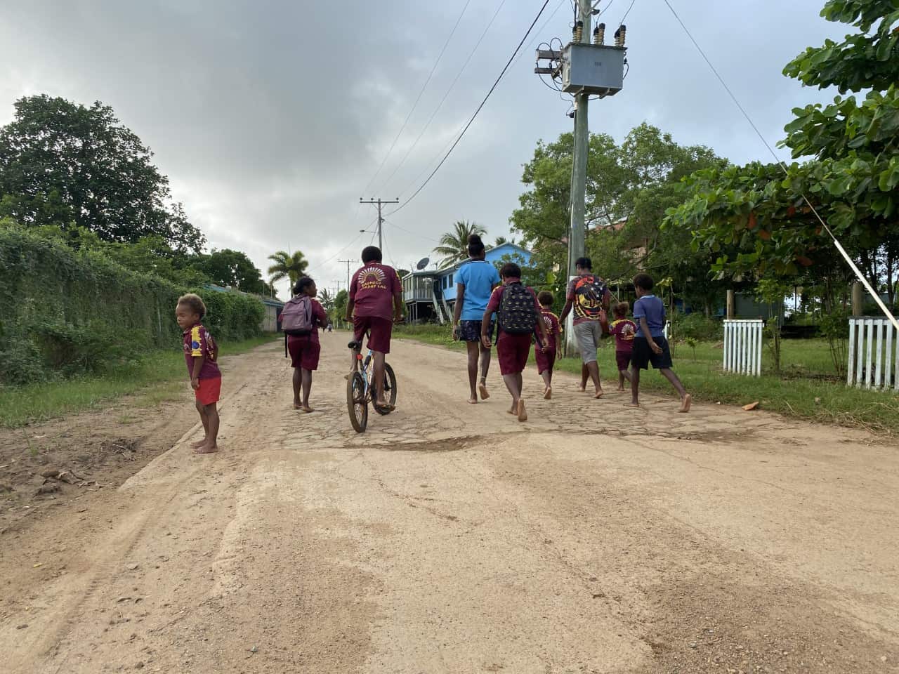 Saibai Island is home to an estimated 500 people. 