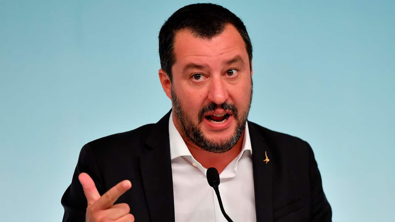 Interior Minister Matteo Salvini is behind the recent push back against immigrants. 