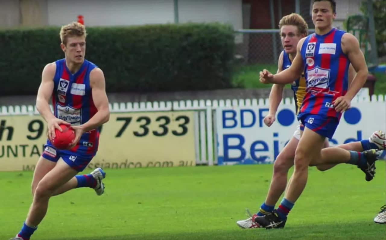 Port Melbourne VFL player Sam O'Sullivan.