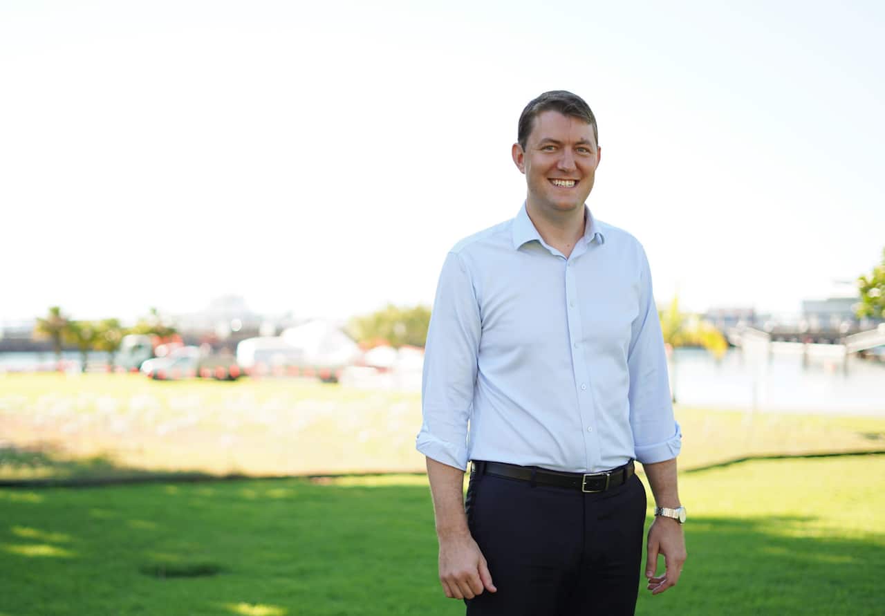 Darwin Waterfront Corporation’s Sam Bourke.
