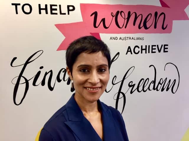 Sangeeta Venkatesen wants to help women manage their money.