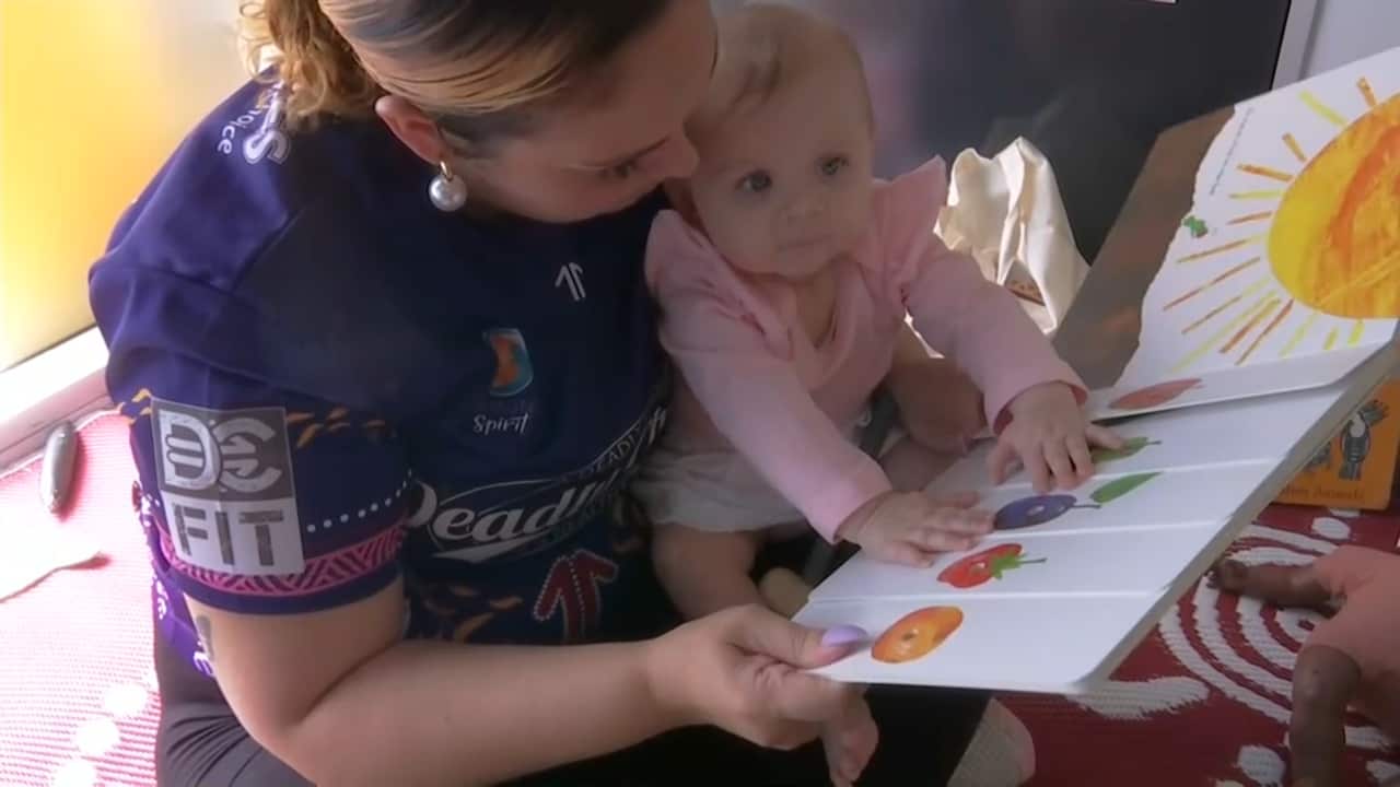 Sarah Booth went through the program with her last two children.