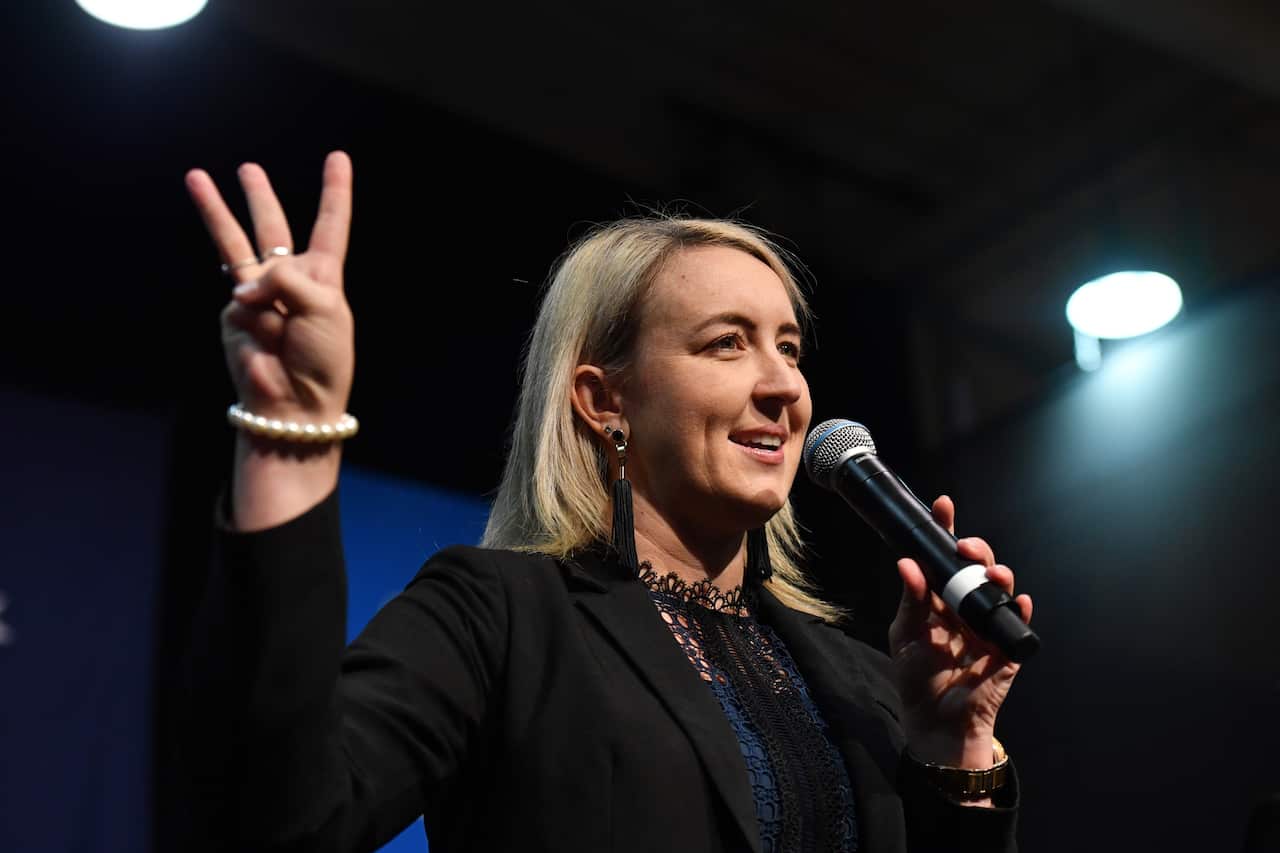 Sarah Richards is ahead of Labor MP Susan Templeman in Macquarie.