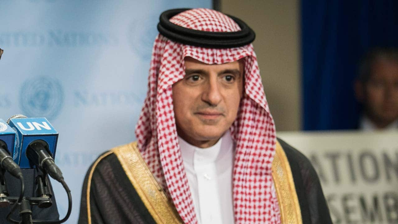 Saudi Arabia's Foreign Minister Adel al-Jubeir.