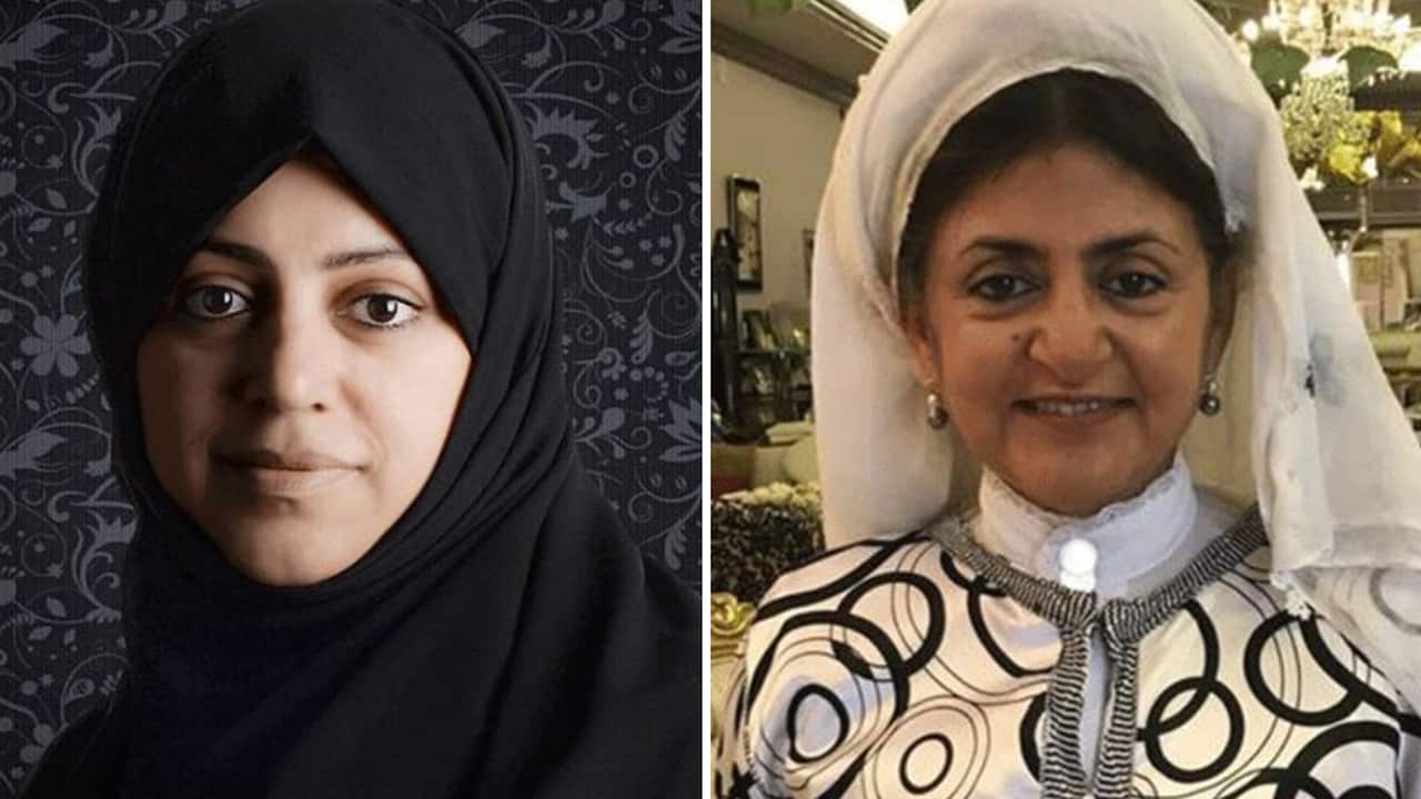 Nassima Al Saada and Hatoon Al Fassi