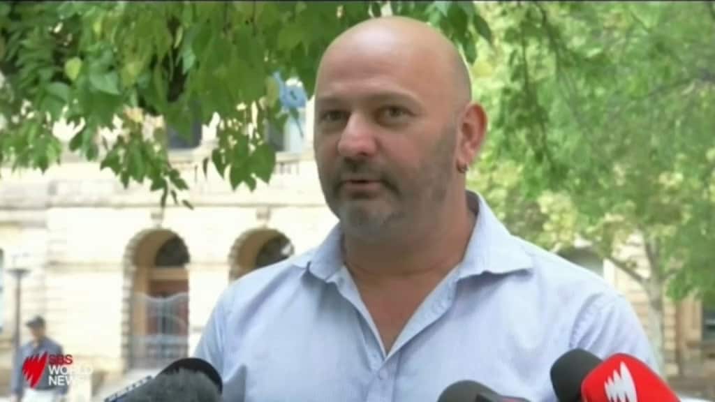 Greg Trembath has agreed to be identified as a victim of Stephen Hamra.