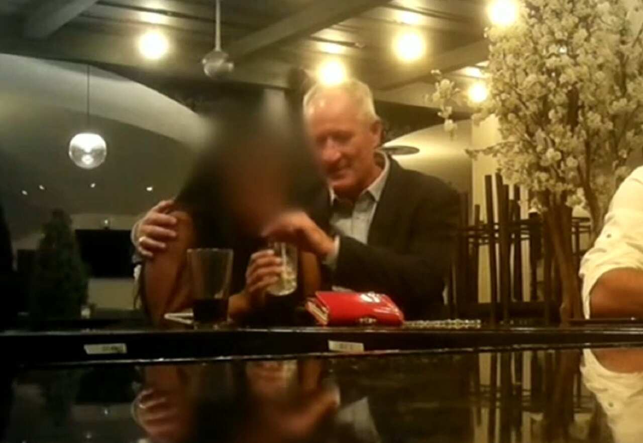 Leaked footage of  Steve Dickson.