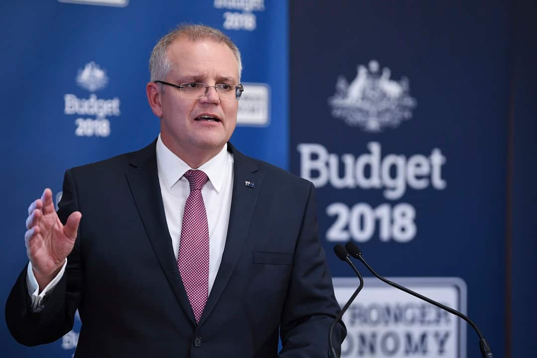 The Federal Treasurer Scott Morrison delivers his third budget.