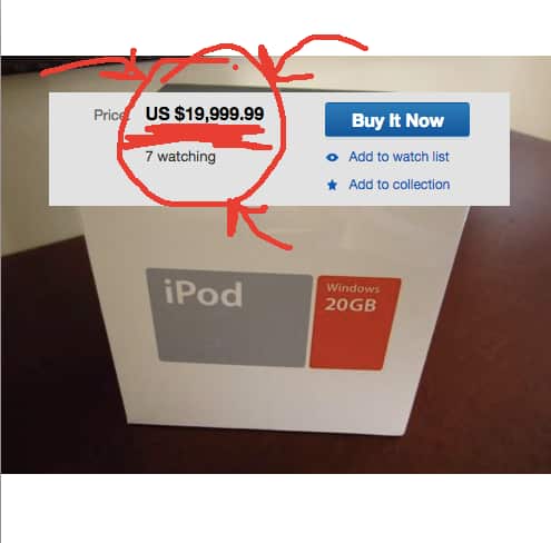 ipod ebay
