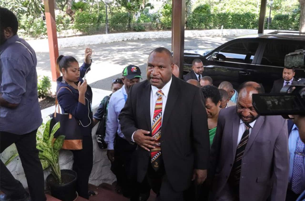 New PNG prime minister James Marape has flagged a shift in foreign policy. 