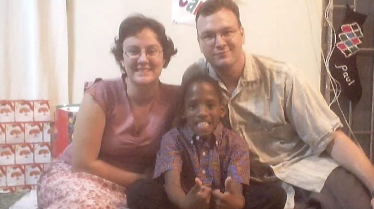 Julie-Anne and Paul Staines with Alberto.