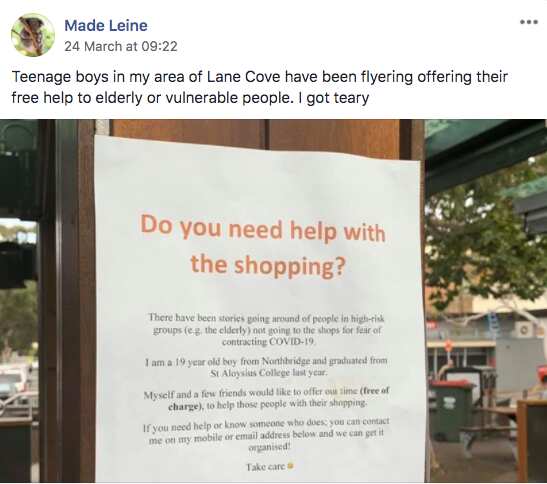 Facebook/The Kindness Pandemic