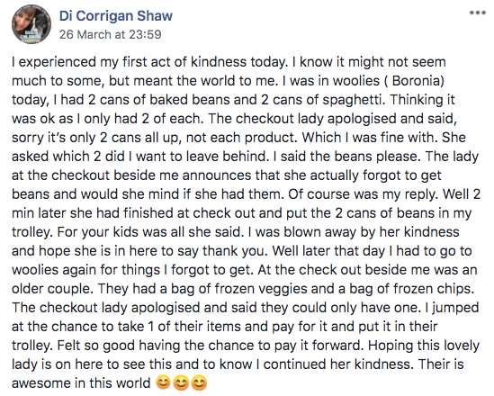 Facebook/The Kindness Pandemic