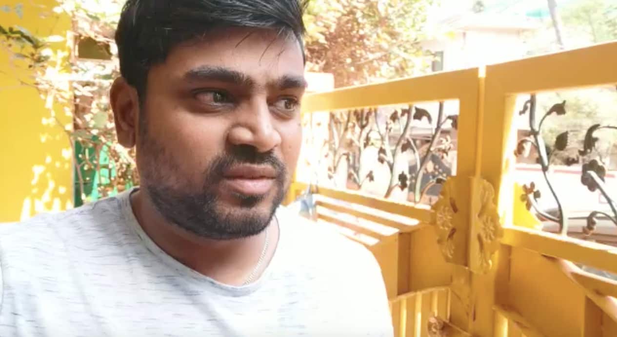 Navin Chandra Chittatoor sends a video to SBS News.