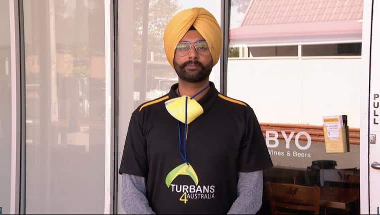 Turbans 4 Australia coordinator Turbans 4 Australia coordinator Paramdeep Singh Nrain.