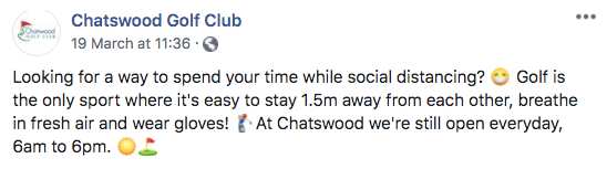 Chatswood Golf Club 