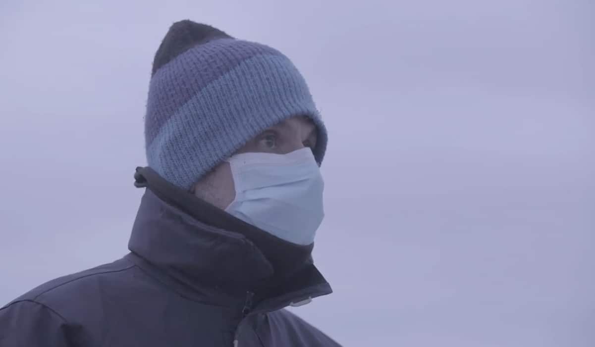 Forty-five year old Christian Aleman is trying to care for tenants in his building in Spain.