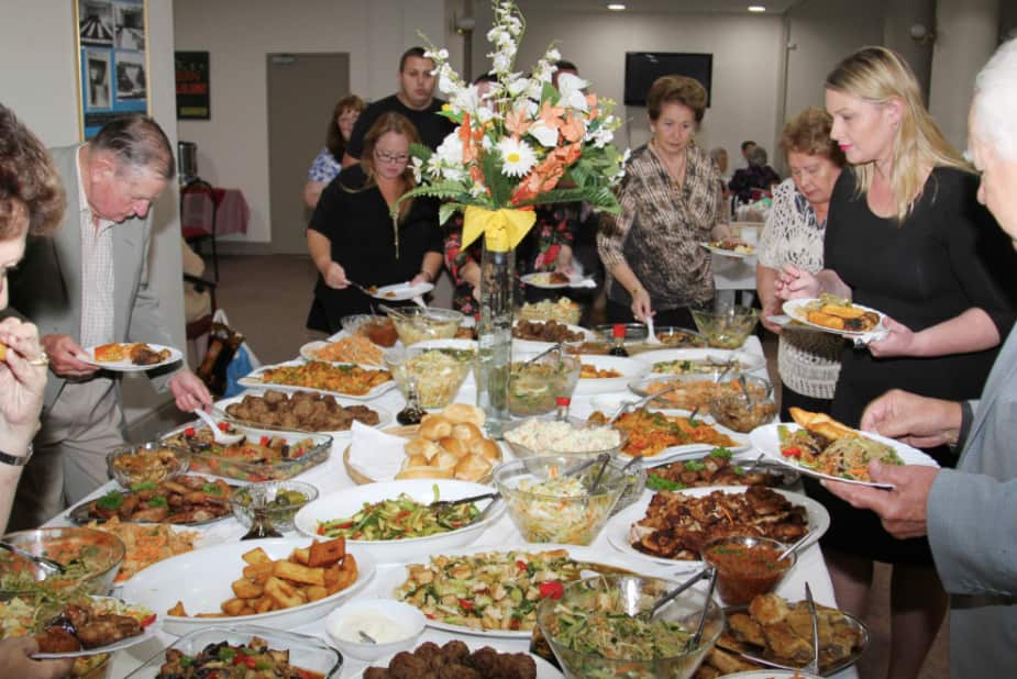 An event at the Russian Club before the pandemic.