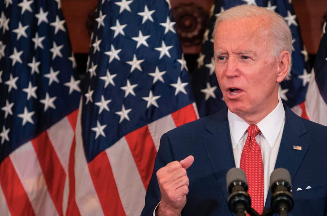 Former vice president and Democratic presidential candidate Joe Biden.