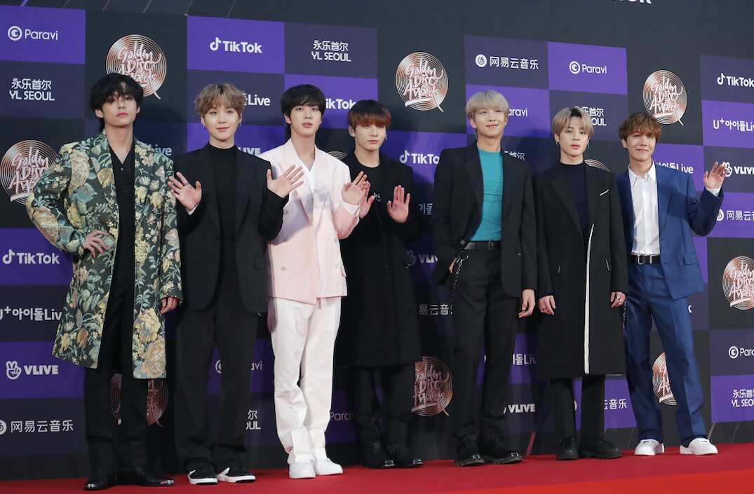 BTS in Seoul earlier this year.