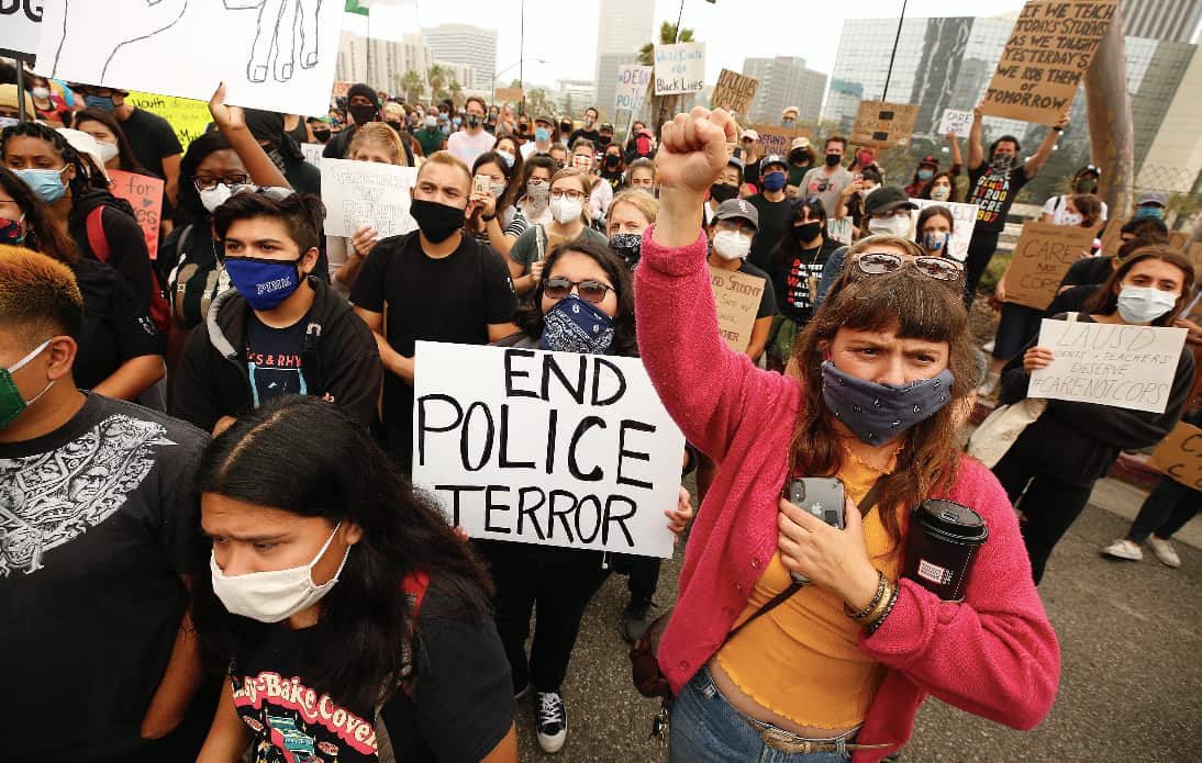 Black Lives Matter protests have been sweeping the US.