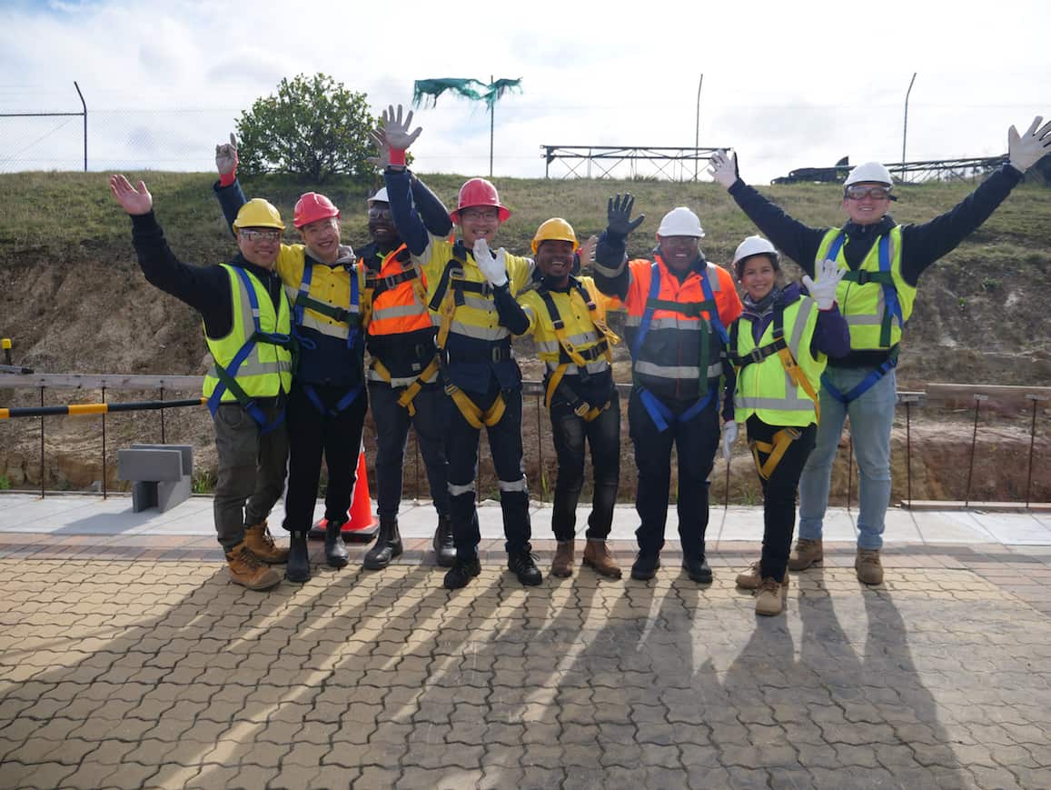 The students support and encourage each other throughout the course.