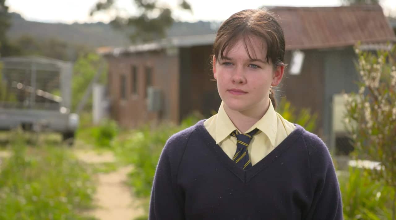 Luca Saunders says she still gets triggering flashbacks to the bushfires.