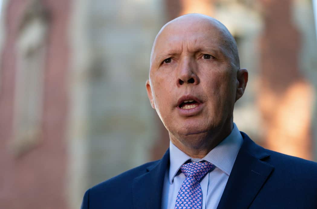 Defence Minister Peter Dutton