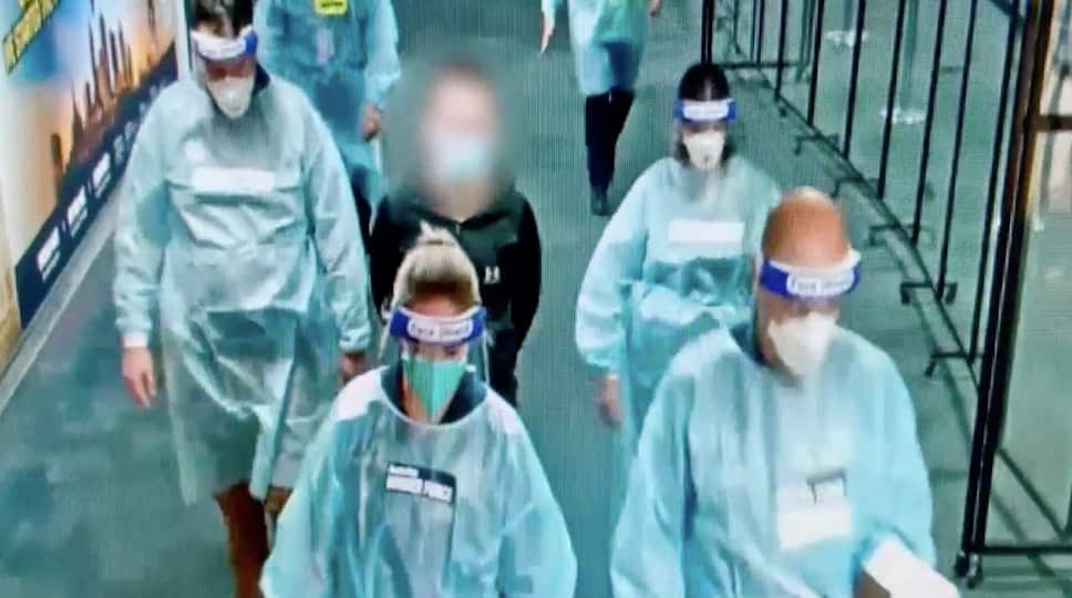 Mohamed Zuhbi, 30, was arrested at Melbourne International Airport by members of the AFP International Counter Terrorism Investigations Response Team.