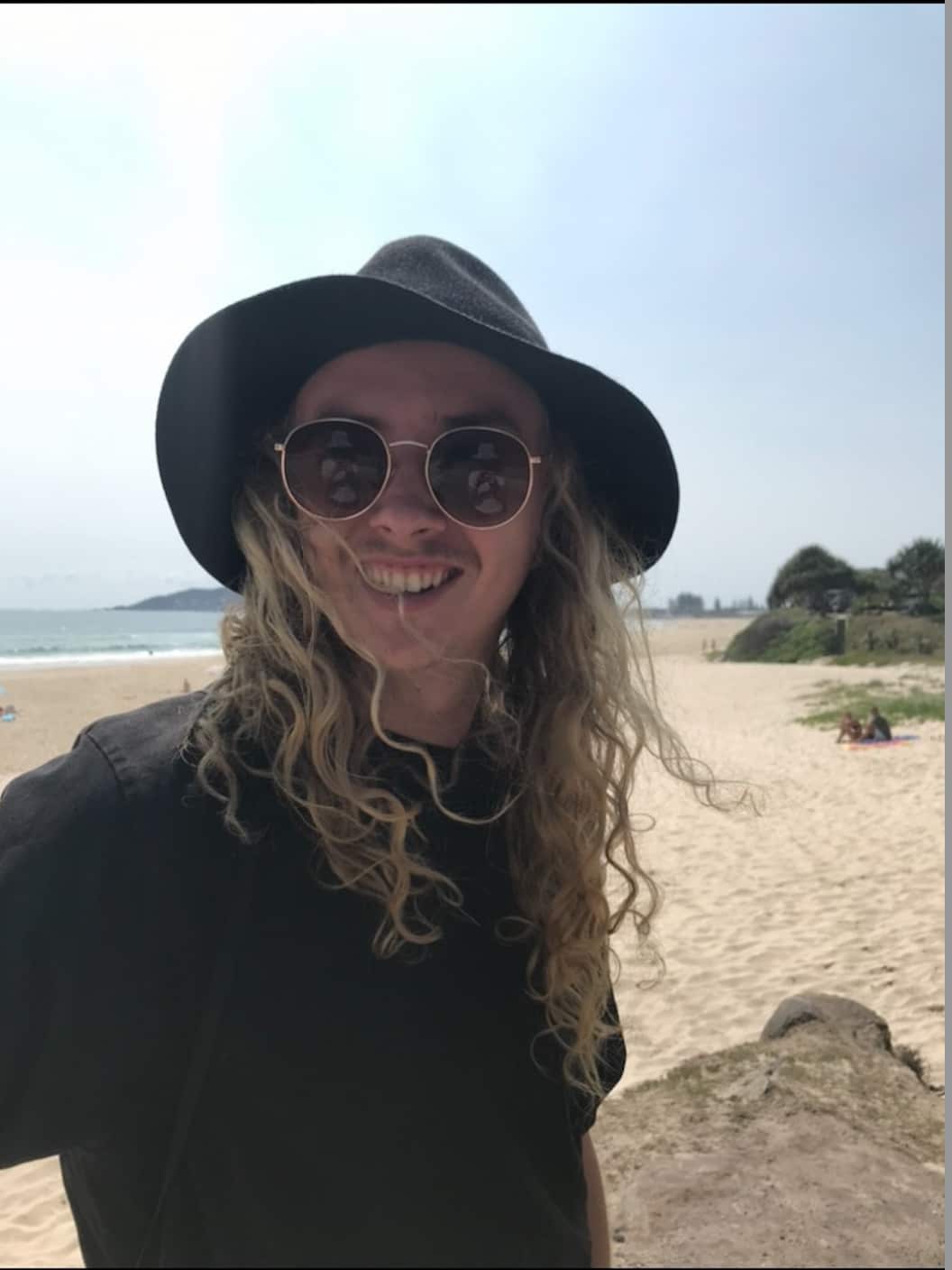 Joshua in Byron earlier this year