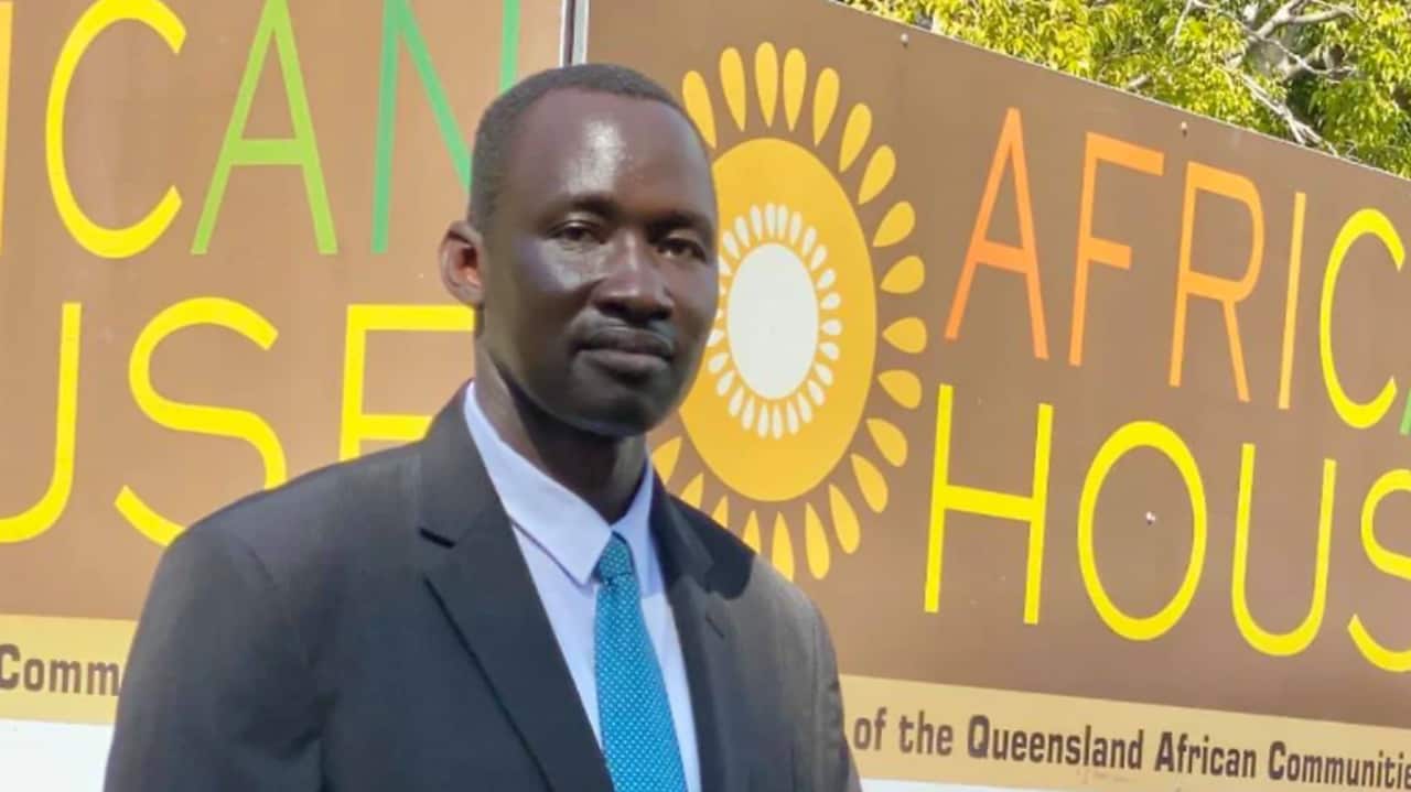 "It's racist": Beny Bol, President Queensland African Communities Council.