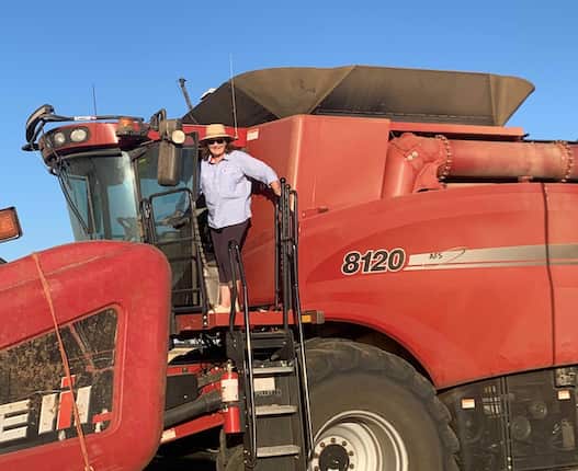 Bernadette Hogan is a farmer in Victoria's Mallee region
