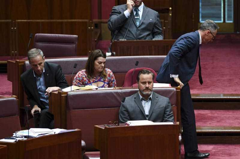The Greens leader leaves the Senate.