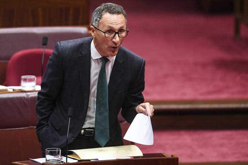 Greens leader Richard Di Natale: "Get on with it".