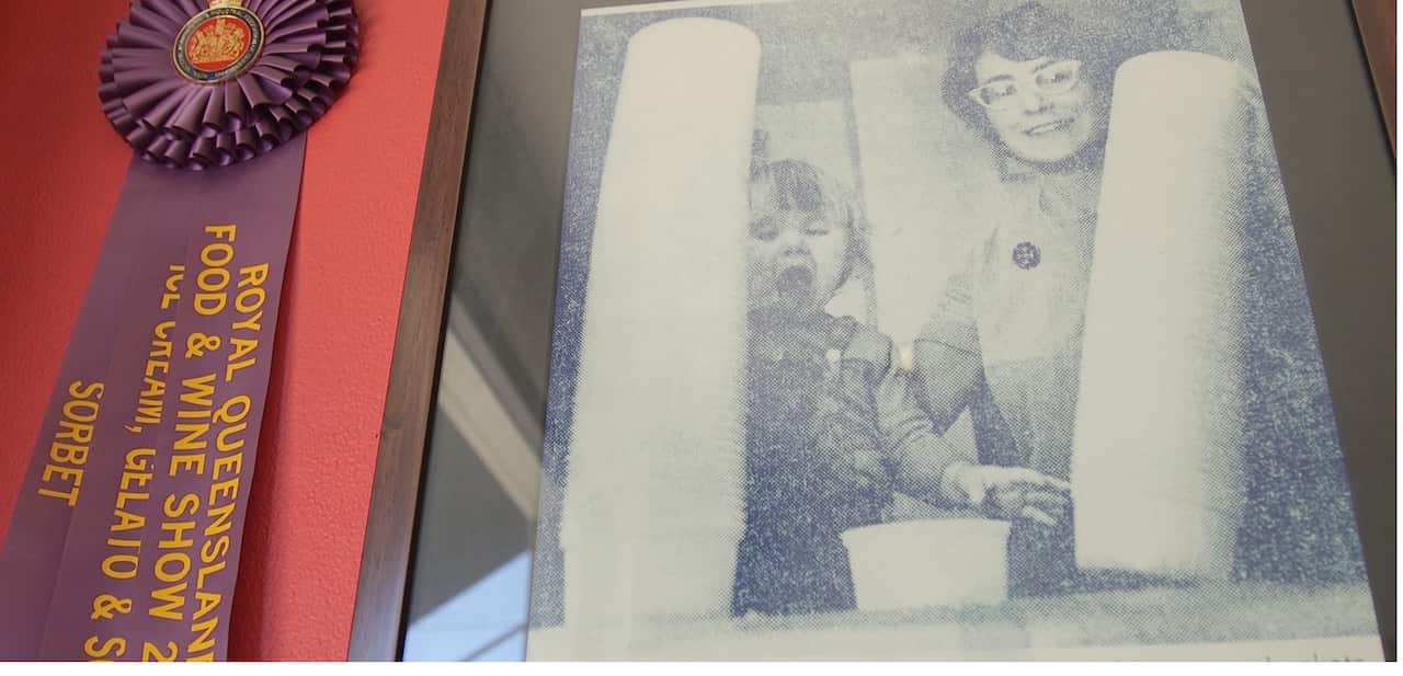 Alix Mandelson (with her daughter, Sarah) was the original Mrs Dippity.