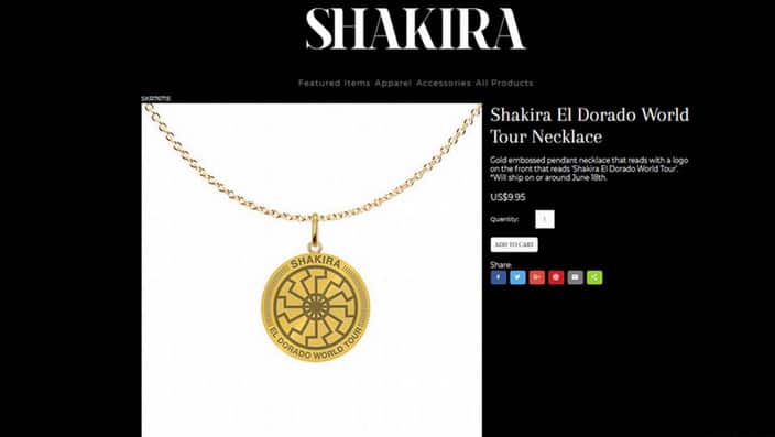 The necklace that has since been pulled was being sold for US$9.95. 