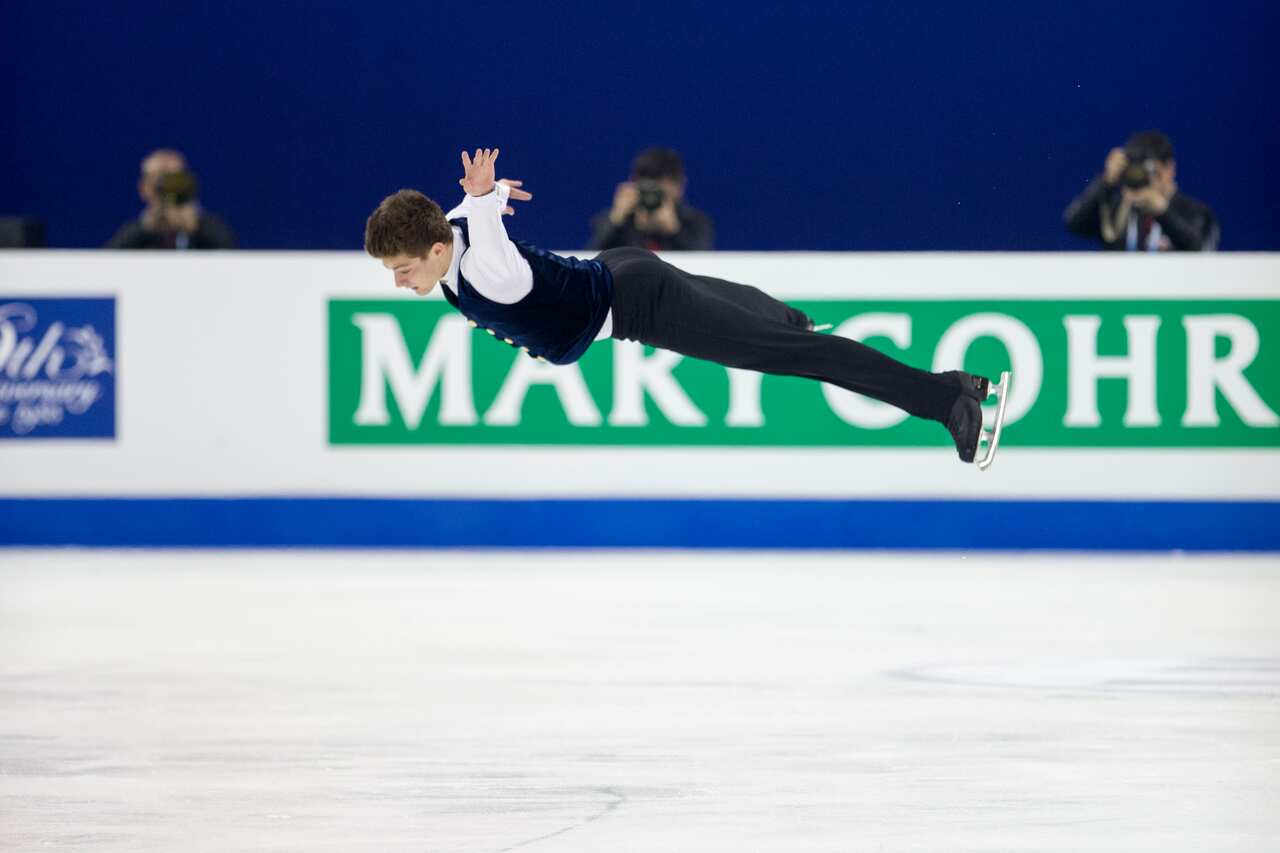 Australian figure skater Brendan Kerry