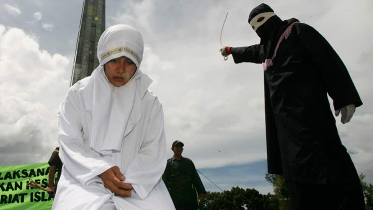 Caning is now a common punishment in Aceh, with up to 100 lashes for the most extreme cases.