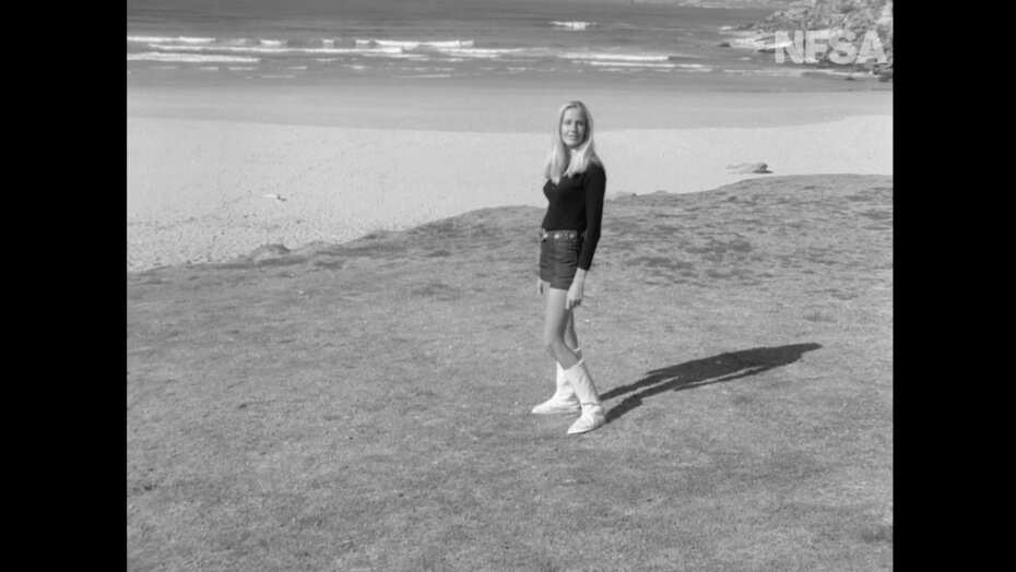 The boots were worn by members of the Australian surfing community in the 1970s to keep the feet warm after coming out of the cold water.