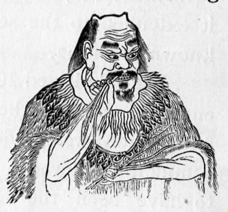 Shennong was known as the Farmer God who personally tasted herbs to discover their qualities. (Li Ung Bing, Outline of Chinese History, Shanghai 1914 /Wikimedia Commons)