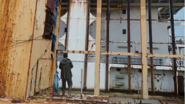 The ship's location was last recorded off the coast of Taiwan in 2009.
