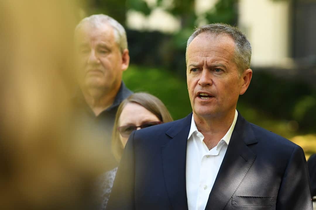 Leader of the Opposition Bill Shorten says political parties are more vulnerable than government institutions. 
