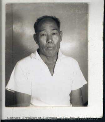 Identity card photo of Tommy Fujii.